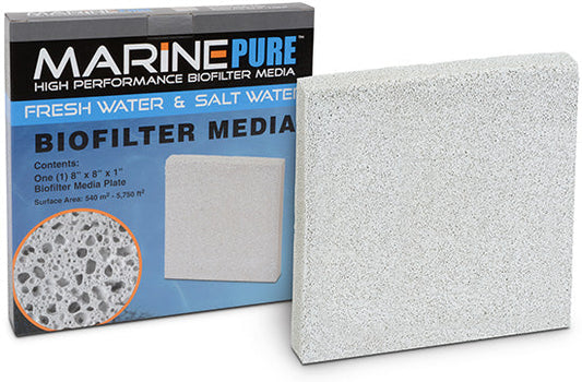 MarinePure Plate 8" x 8" x 1" (MP900402)